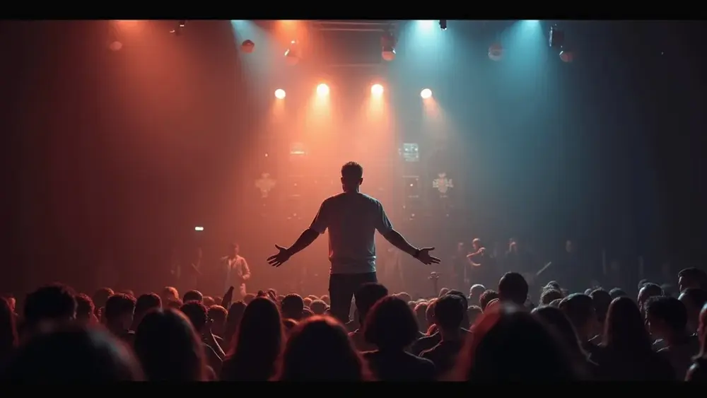 Como os filmes de shows ao vivo são gravados e produzidos