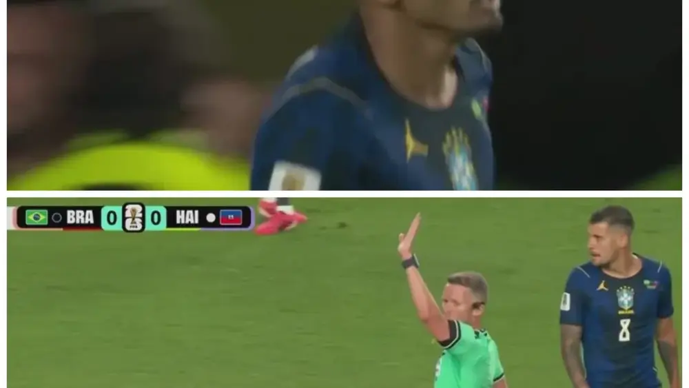 Gol anulado de Raphinha marca Brasil x Haiti na Copa 2026