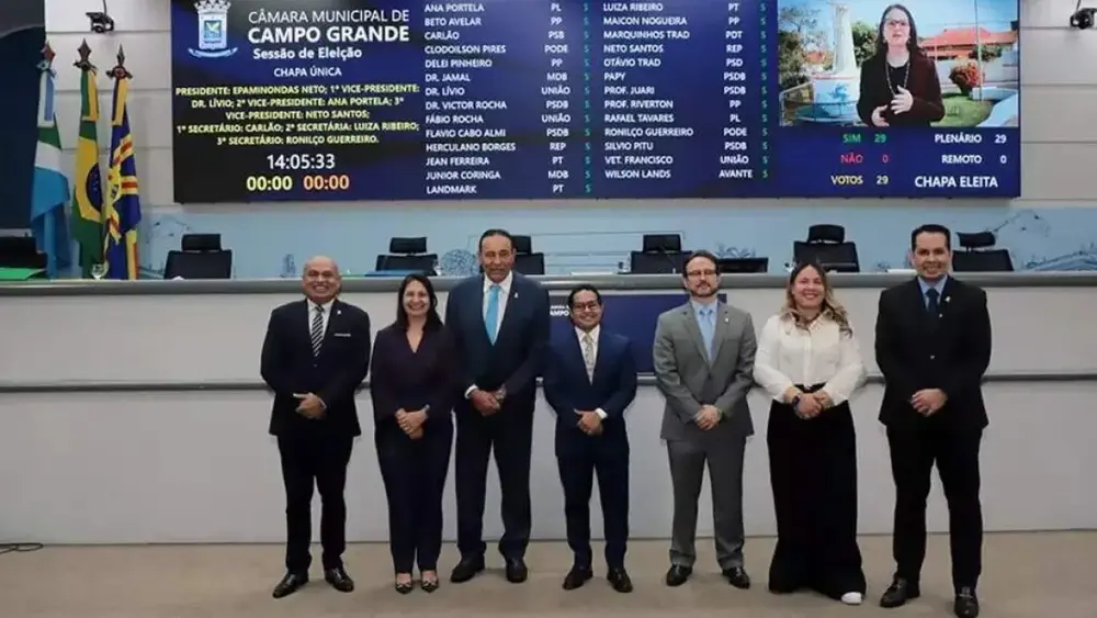 Justiça cobra data para nova eleição na Câmara de Campo Grande